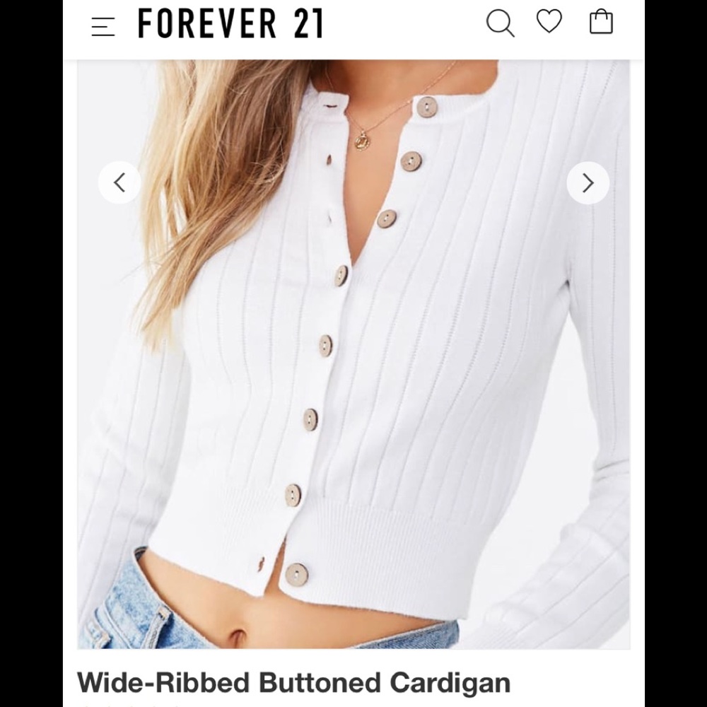 Sweater cardigan wide-ribbed button down🔥New🔥